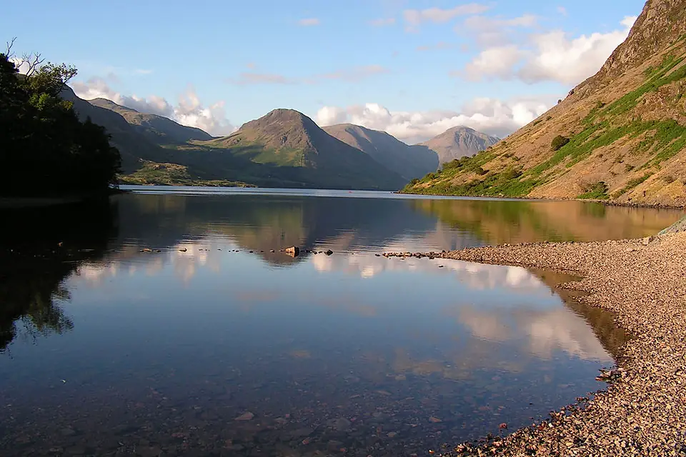 Wast Water in the evening