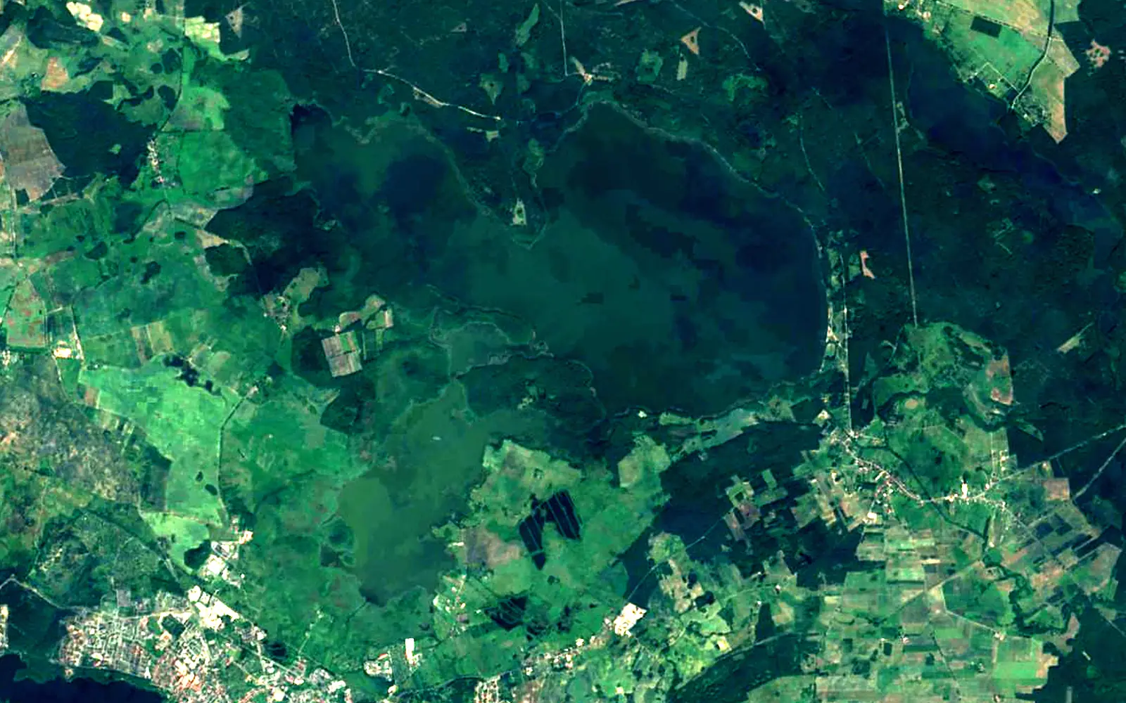 Wielimie seen from space (Sentinel-2)