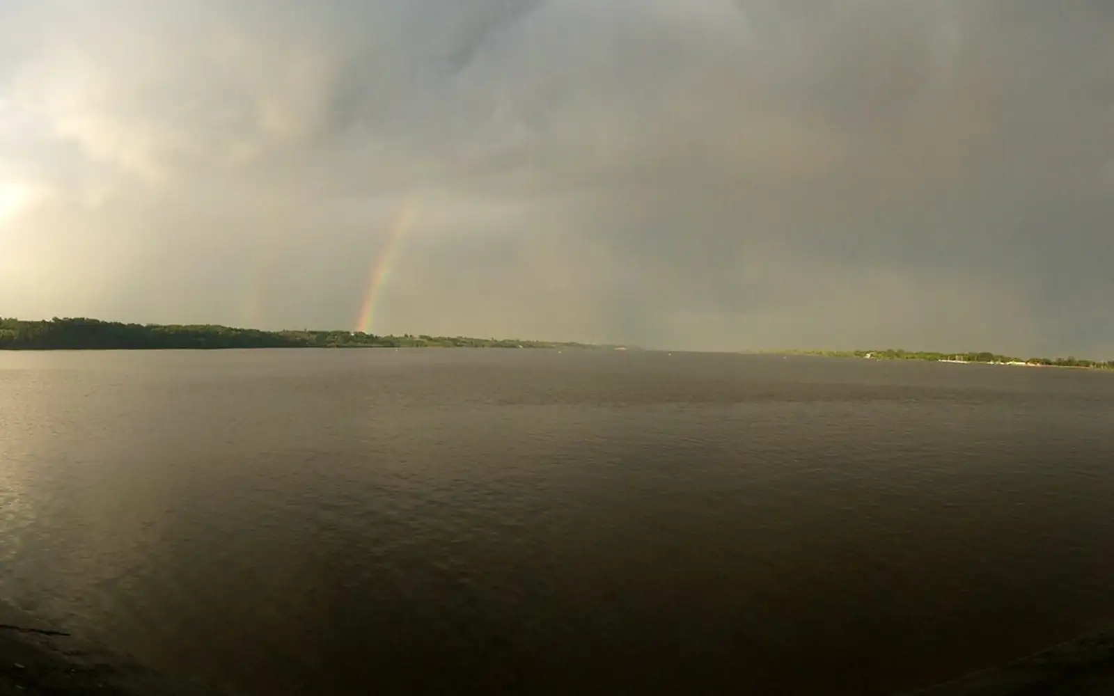 Panorama of Wloclawek Reservoir