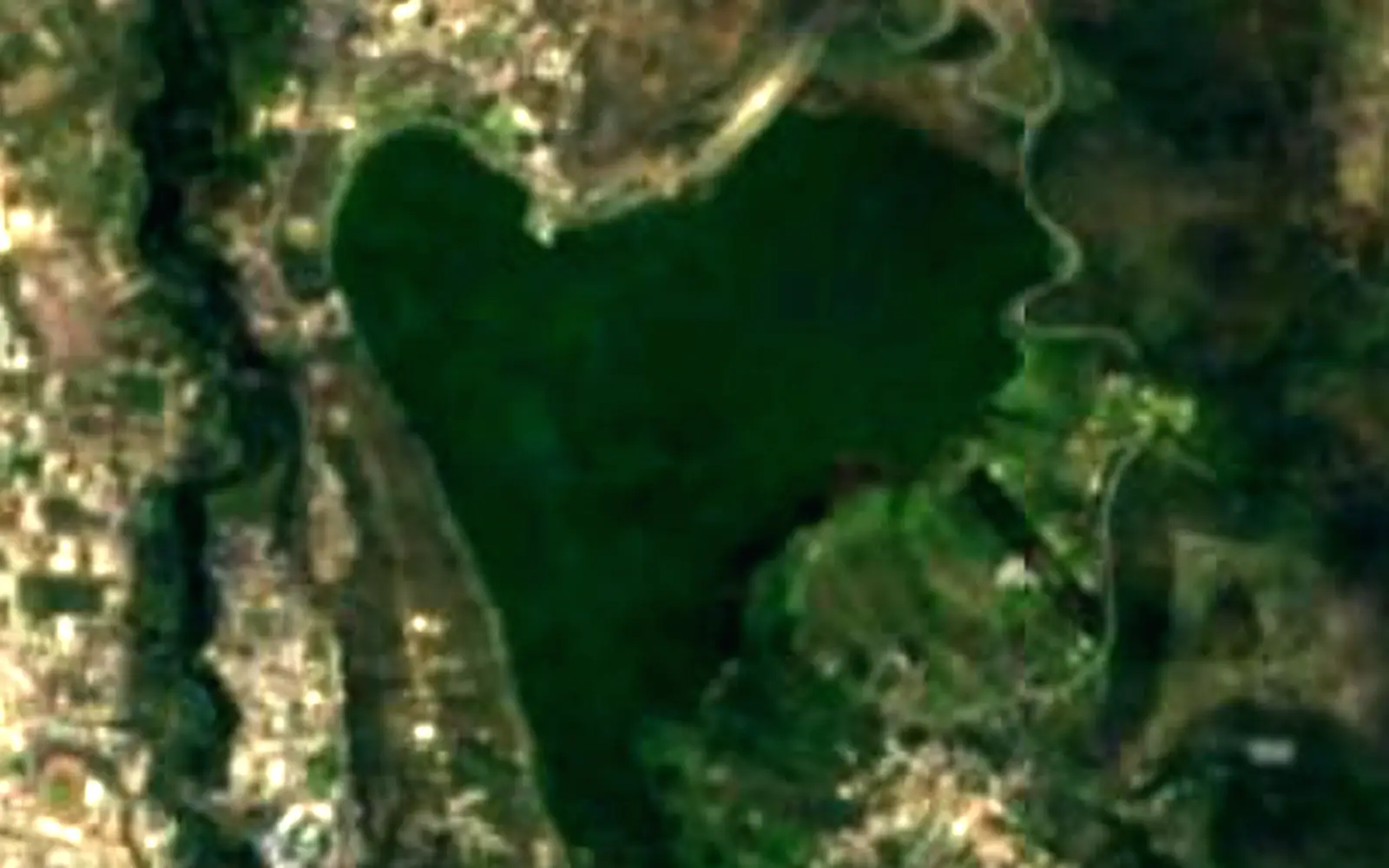 Yawarkucha seen from space (Sentinel-2)